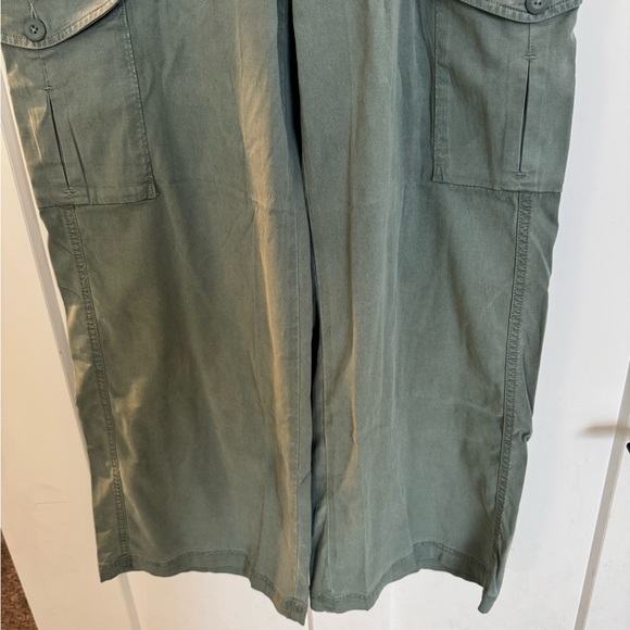 NWT American Eagle Outfitters Dreamy Drape Baggy Mid-Rise Wide Leg Cargo Pants - Picture 3 of 8